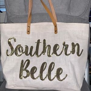 Mud Pie Southern Belle Tote
